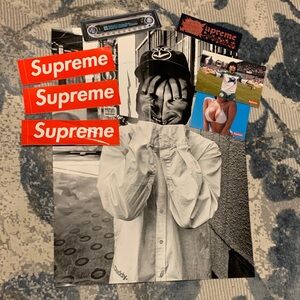 Supreme Stickers and Poster